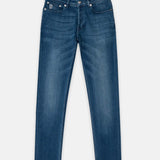 Vooraanzicht nino slim fit dark blue spijkerbroek