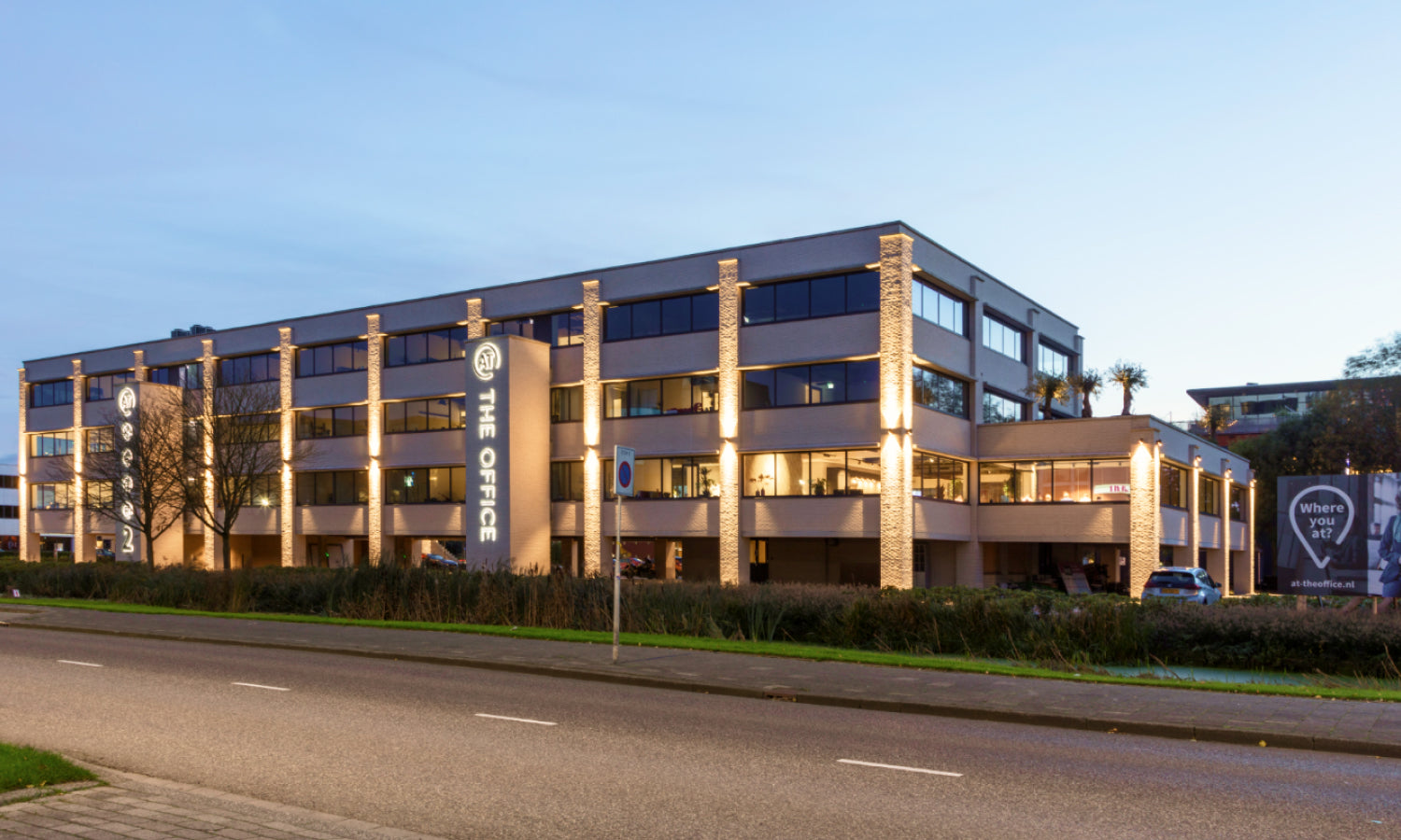 At the office kantoor in Woerden