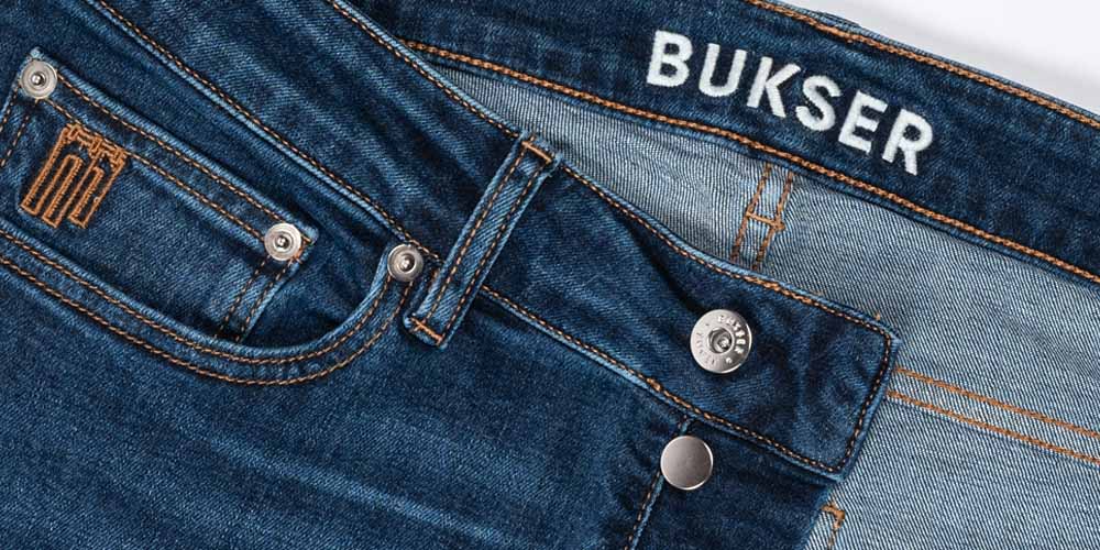 Donkerblauwe jeans