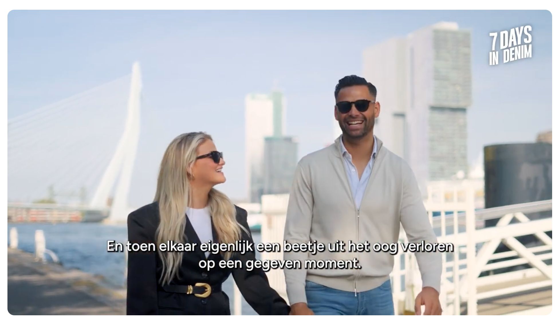 Nino 7 days in denim met vriendin