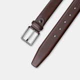 Bukser Jeans | Leren riem – Bruin - Bukser Jeans
