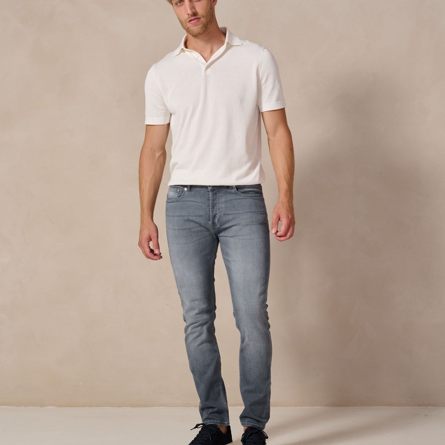 Bukser Jeans | Slim Fit | Nino Dark Blue + Light Blue + Grey - Bukser Jeans