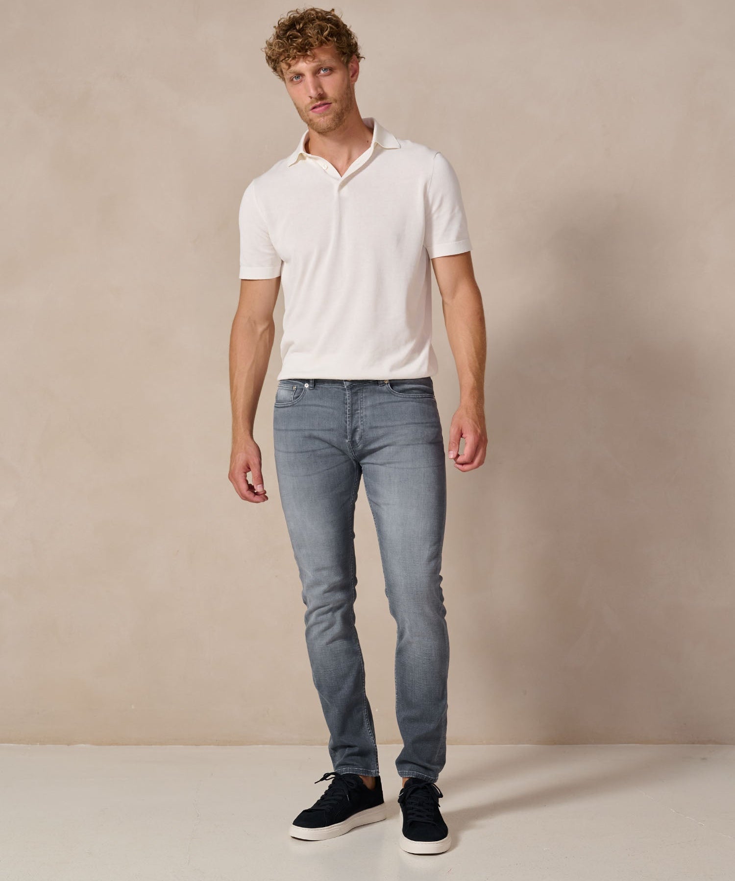 Bukser Jeans | Slim Fit | Nino Dark Blue + Light Blue + Grey - Bukser Jeans