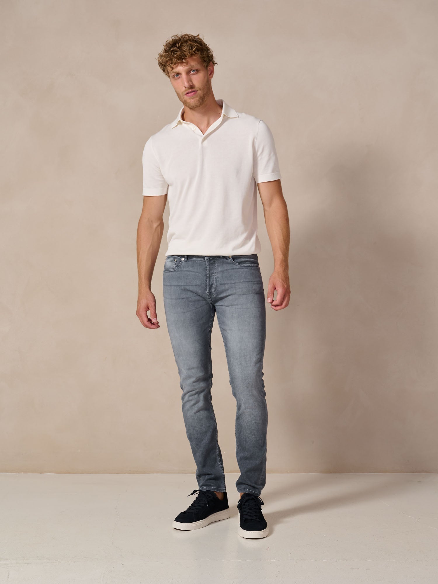 Bukser Jeans | Slim Fit | Nino Dark Blue + Light Blue + Grey - Bukser Jeans