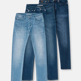 Bukser Jeans | Slim Fit | Nino Dark Blue + Midnight Fjord + Light Blue - Bukser Jeans