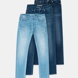Bukser Jeans | Slim Fit | Nino Dark Blue + Midnight Fjord + Light Blue - Bukser Jeans