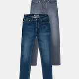 Bukser Jeans | Slim Fit | Nino Midnight Fjord + Nordic Mist - Bukser Jeans