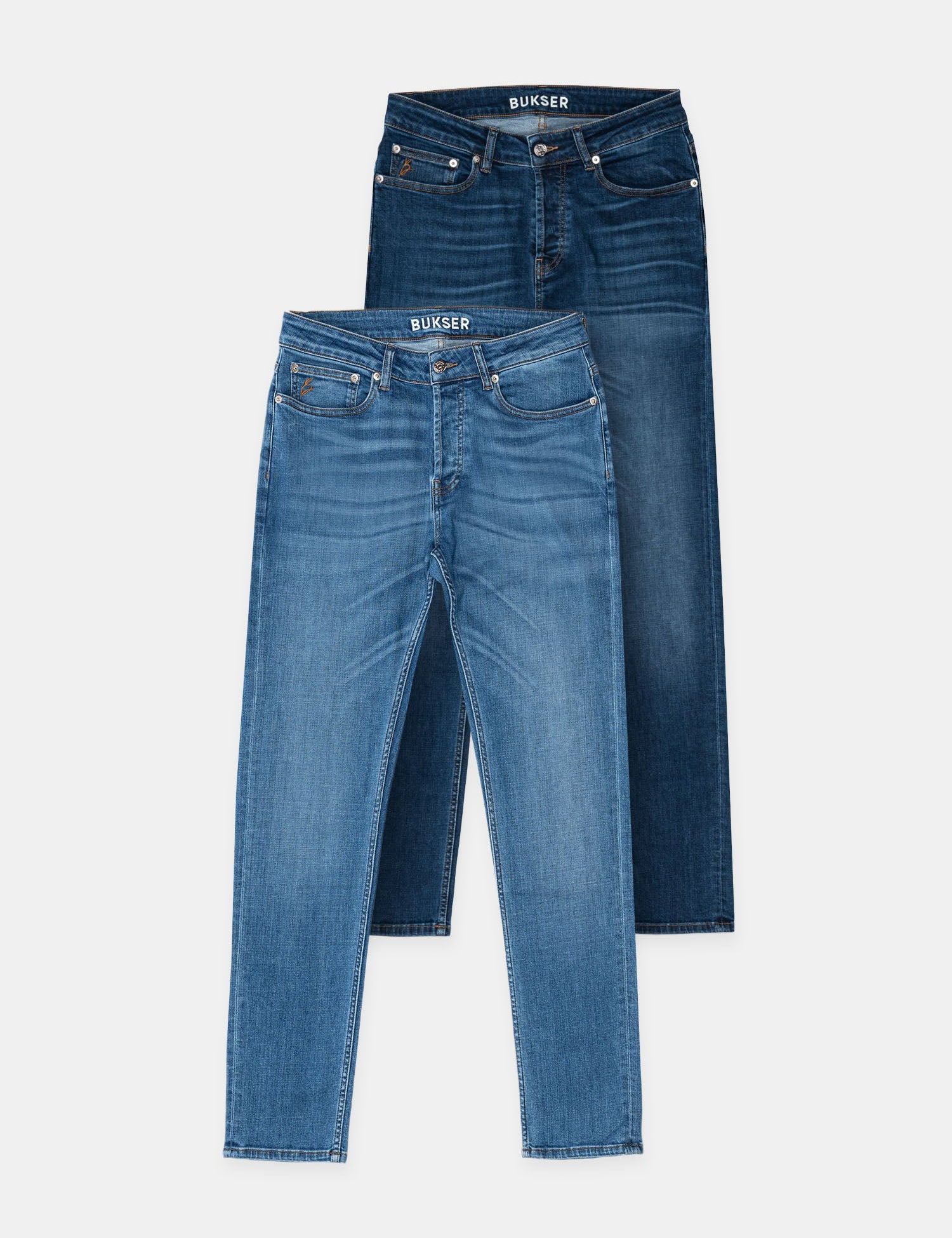Bukser Jeans | Slim Fit | Nino Norse Blue + Midnight Fjord - Bukser Jeans