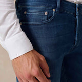 Bukser Jeans | Slim Fit Spijkerbroek | Nino Dark Blue - Bukser Jeans