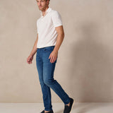 Bukser Jeans | Slim Fit Spijkerbroek | Nino Dark Blue - Bukser Jeans