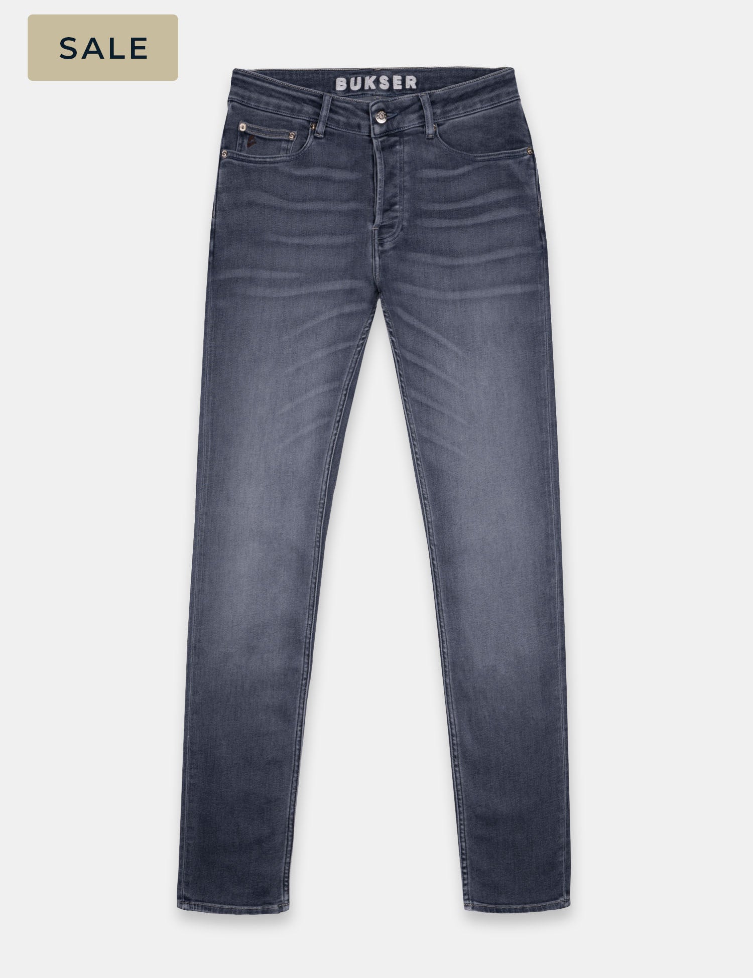 Bukser Jeans | Slim Fit Spijkerbroek | Nino Grey - Bukser Jeans