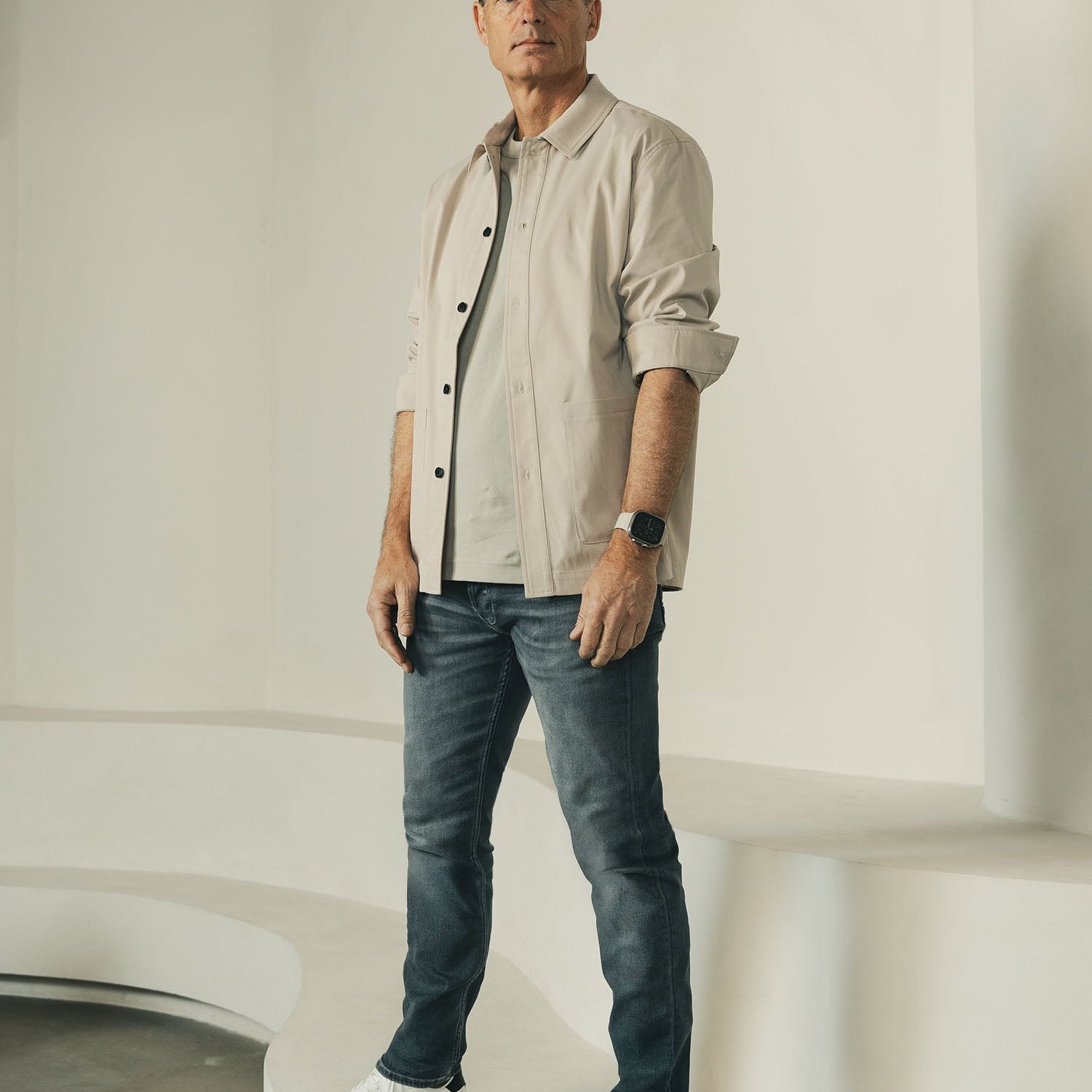 Bukser Jeans | Slim Fit Spijkerbroek | Nino Grey - Bukser Jeans
