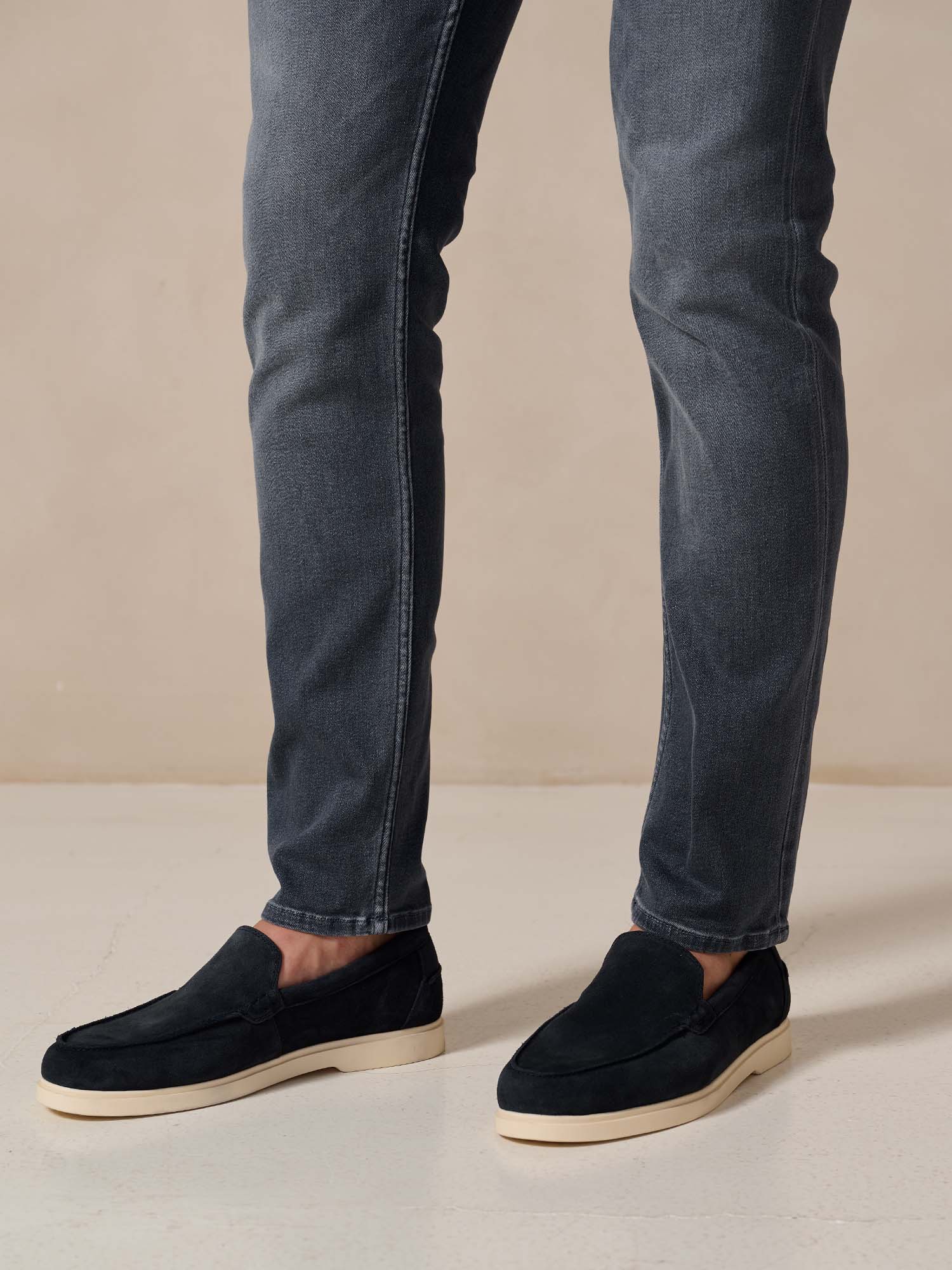 Bukser Jeans | Slim Fit Spijkerbroek | Nino Grey - Bukser Jeans