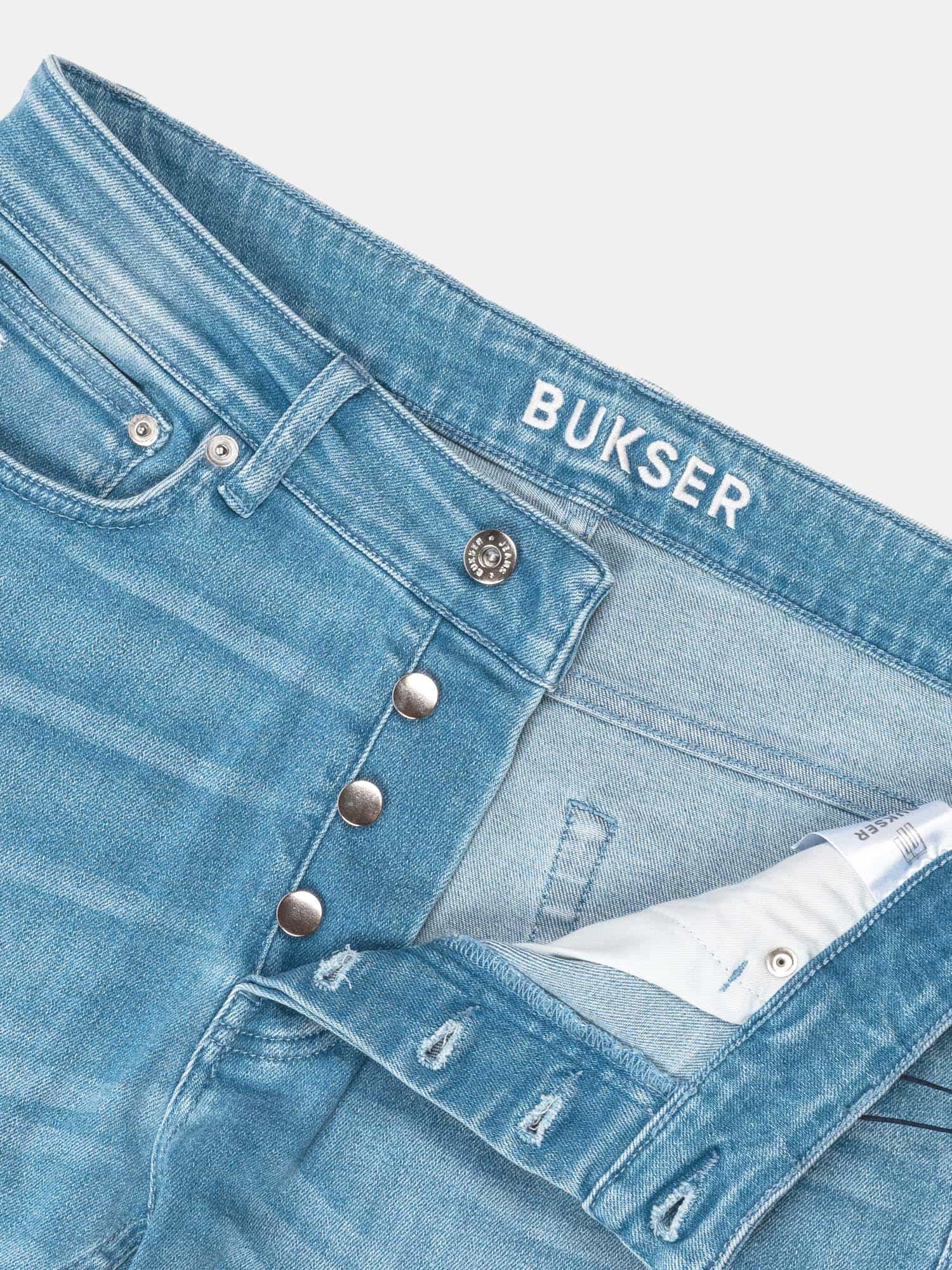Bukser Jeans | Slim Fit Spijkerbroek | Nino Light Blue - Bukser Jeans