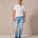 Bukser Jeans | Slim Fit Spijkerbroek | Nino Light Blue - Bukser Jeans