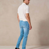 Bukser Jeans | Slim Fit Spijkerbroek | Nino Light Blue - Bukser Jeans