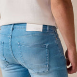 Bukser Jeans | Slim Fit Spijkerbroek | Nino Light Blue - Bukser Jeans