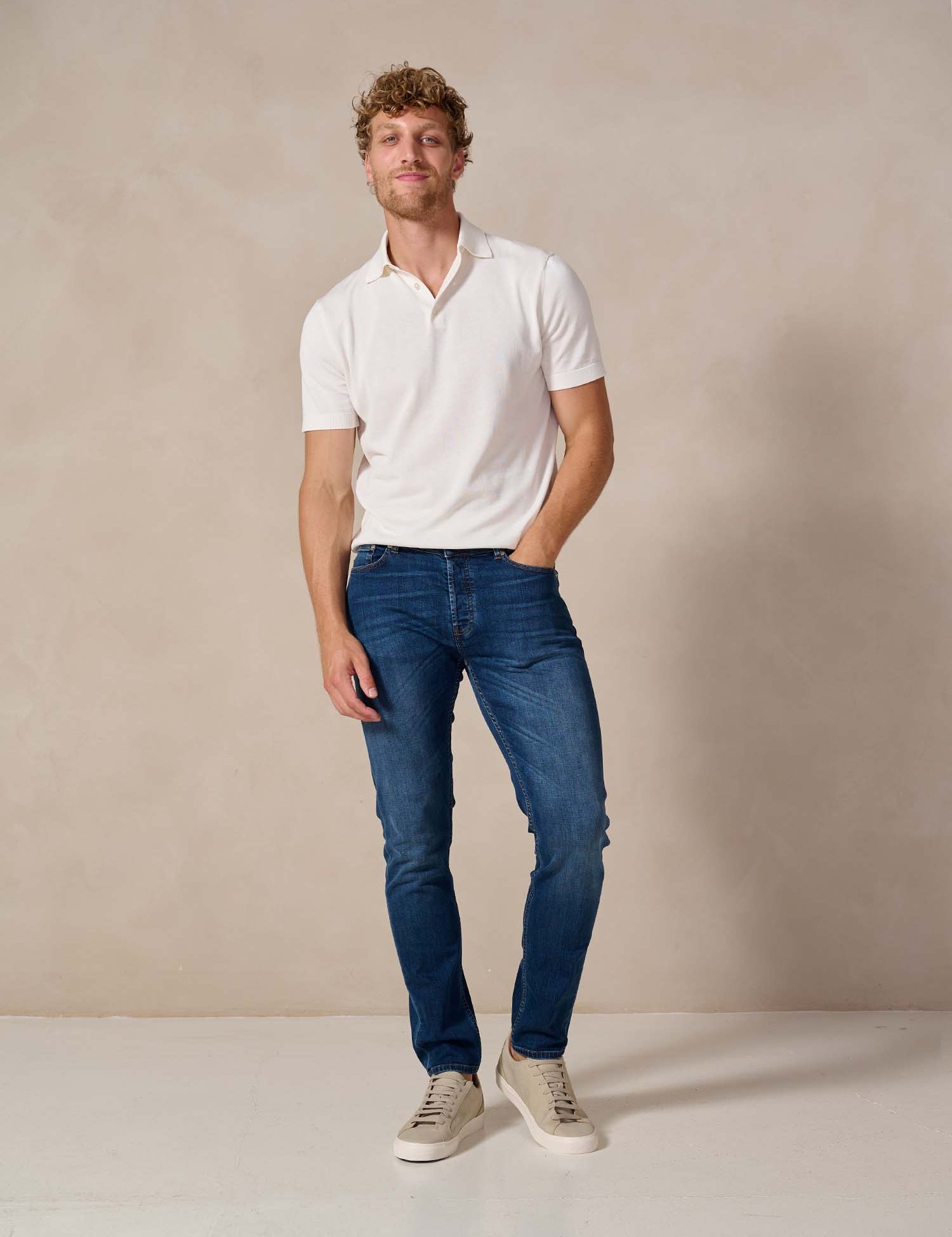 Bukser Jeans | Slim Fit Spijkerbroek | Nino Midnight Fjord - Bukser Jeans