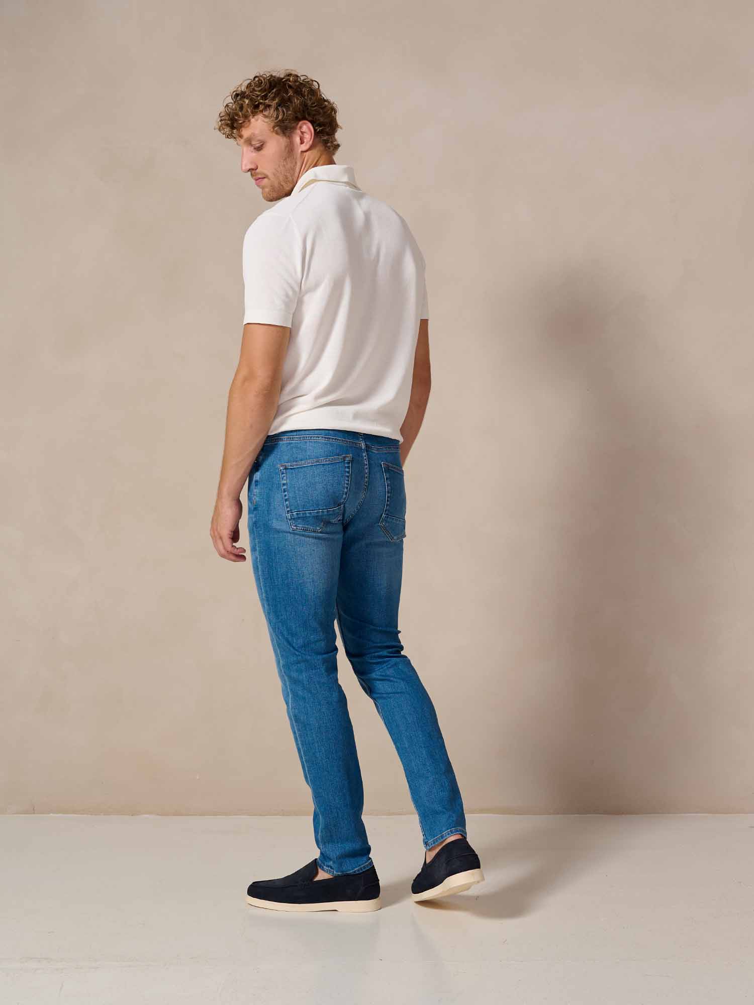 Bukser Jeans | Slim Fit Spijkerbroek | Norse Blue - Bukser Jeans
